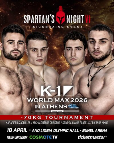 K-1 WORLD MAX 2026 in Athens