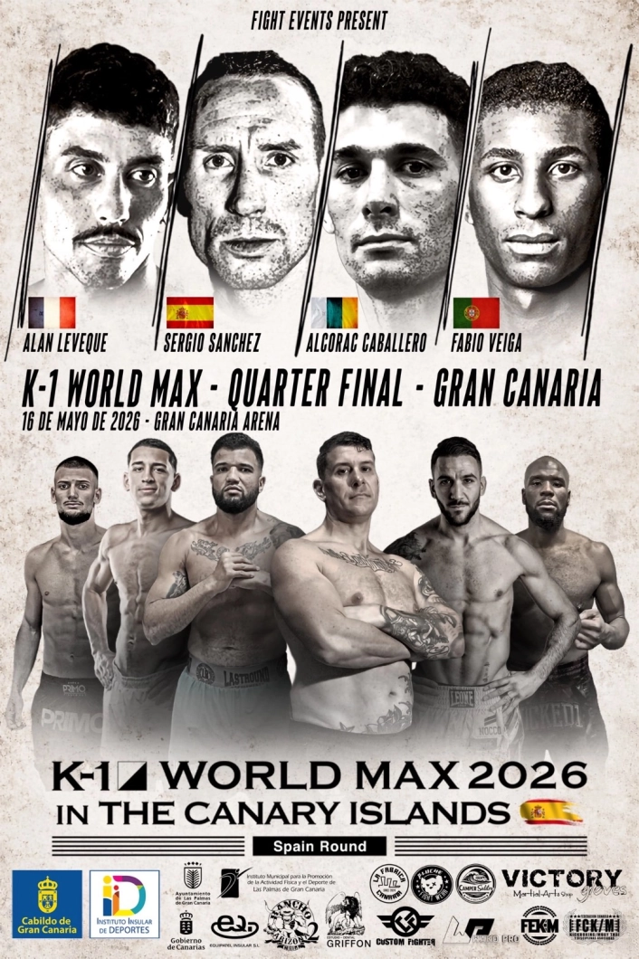 K-1 WORLD MAX 2026 in Canary Islands